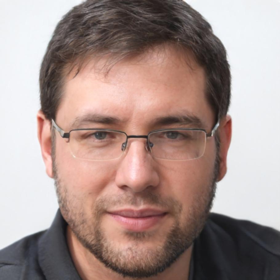 Retrato profesional de instructor experto en finanzas